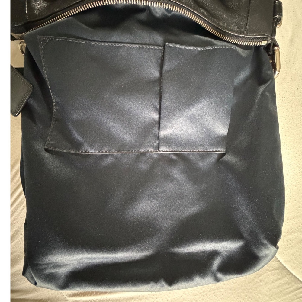 Coach Chelsea Black Leather Hobo Shoulder Bag Turnlock Silver Hardware 17816 - Picture 13 of 13